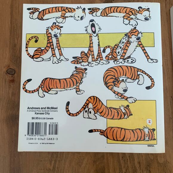 Lot of 2 Calvin and Hobbes Books Watterson Snow Goons Weirdos Scientific - Picture 4 of 10